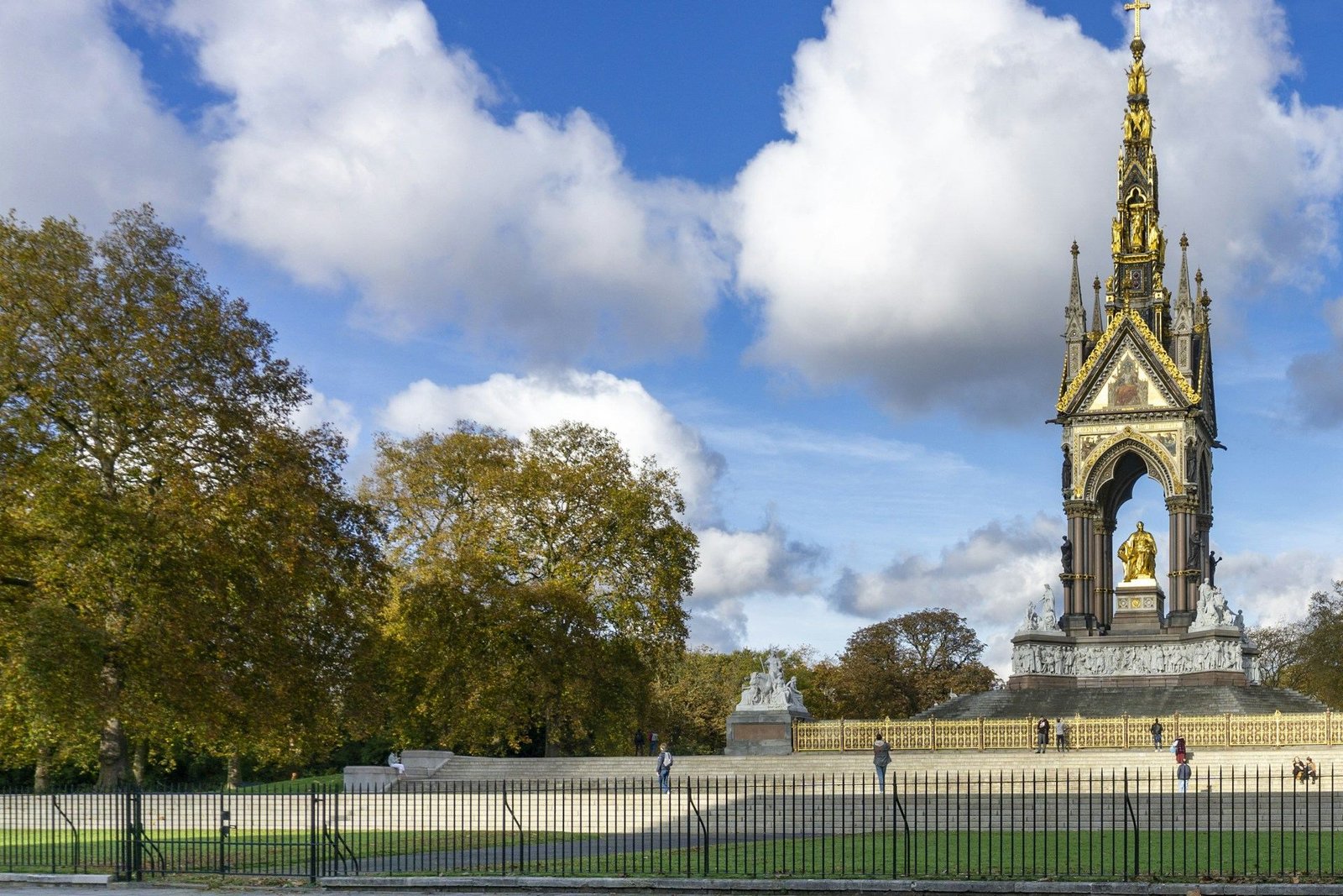 Albert Memorial in Kensington Gardens